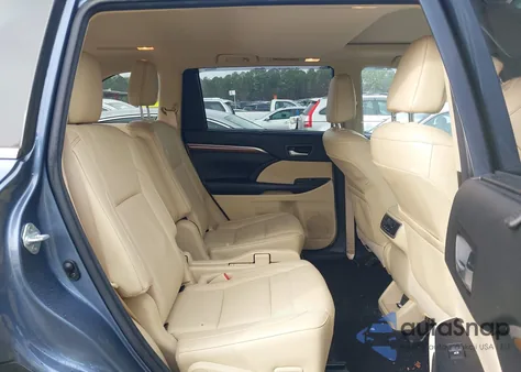 2018 Toyota Highlander Limited z USA, uszkodzony, nr VIN 5TDYZRFH1JS238884